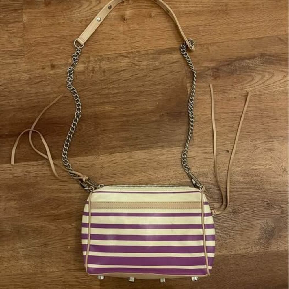 Rebecca Minkoff Mini Mac Clutch Crossbody Bag Leather